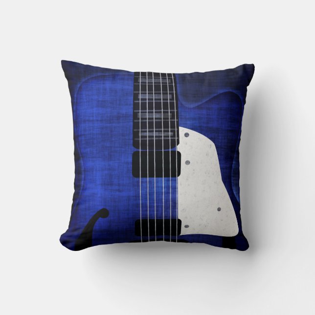 Cooles Grunge Elektrische Gitarre Kissen (Vorderseite)