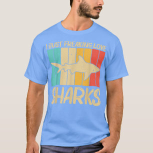 Cooles Haidesign für Männer - Haifische T-Shirt