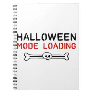 Cooles Halloween-Sprichwort-Halloween-Party Notizblock