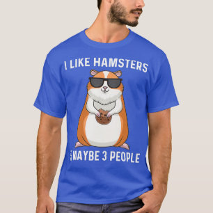 Cooles Hamstergeschenk für Männer - Zwerg Syrien f T-Shirt