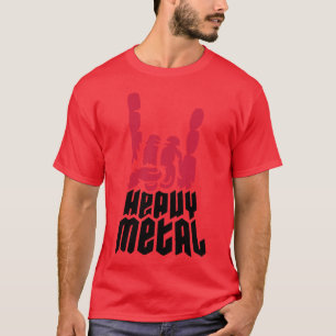 Cooles Heavy-Metal-Retro T-Shirt
