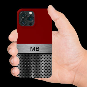 Cooles Herrenmonogramm-Geschäft Beruflich Case-Mate iPhone Hülle