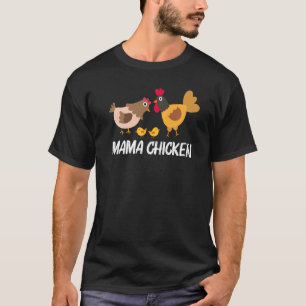 Cooles Huhn Für Frauen Mutter Hahn Henne Küken Gef T-Shirt