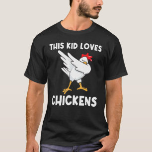Cooles Huhn Für Kinder Jungen Dabbing Hausgeflügel T-Shirt
