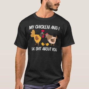 Cooles Huhn Für Männer Frauen Hahn Henne Küken Gef T-Shirt