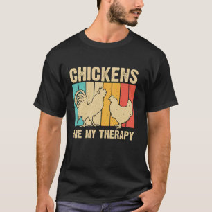 Cooles Hühnchen Frauen Rooster Hüber Kiche T-Shirt
