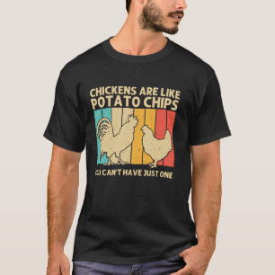 Cooles Hühnchen Frauen Rooster Hüber Kiche T-Shirt
