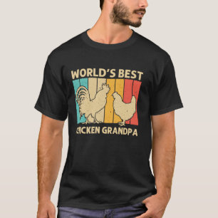 Cooles Hühnchen für Großvater Hen Lover Chicken T-Shirt