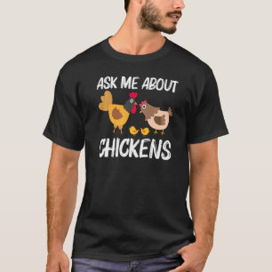 Cooles Hühnchen für Männer Rooster Hen Huhn Poul T-Shirt