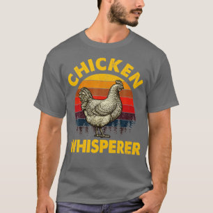 Cooles Hühnchen Whispern Funny Chicken Lover Bauer T-Shirt