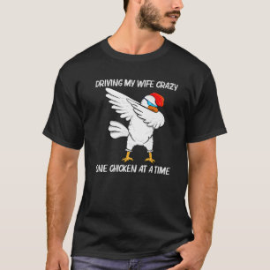 Cooles Hühnerdesign für Männer Vater Rooster An T-Shirt