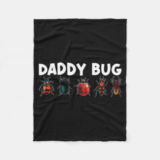 Cooles Insekt Geschenk für Männer Vater Insektenjä Fleecedecke