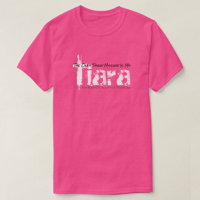 Cooles Inspirationsrosa T-Shirt (Design vorne)