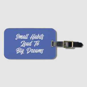 Cooles inspirierendes Textangebot Männer Gepäckanhänger