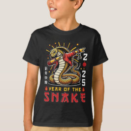 Cooles Jahr der Schlange 2025 - Chinesisches Neuja T-Shirt