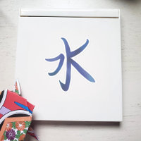 Cooles japanisches Kanji