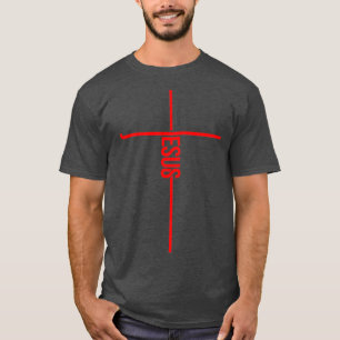 Cooles Jesus Cross Geschenk für Männer Frauen Funn T-Shirt