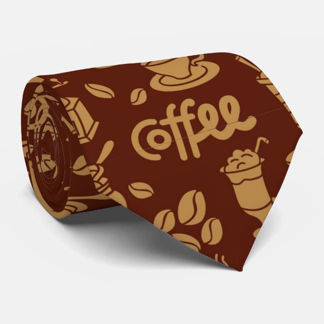 cooles Kaffeehaus mit Fliesen Krawatte (Gerollt)