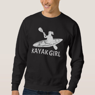 Cooles Kajak für Frauen Mädchen Kajak Kajak Sweatshirt