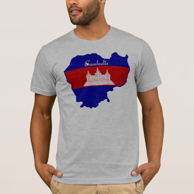 Cooles Kambodscha T-Shirt (Vorderseite)