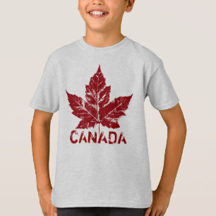 Cooles Kanada-Shirt für Kinder Retro-Kanada-Souven T-Shirt