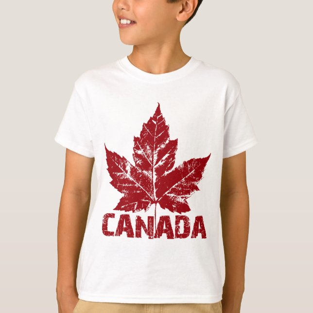 Cooles Kanada Sweatshirt Kid's Retro Souvenir Shir T-Shirt (Vorderseite)
