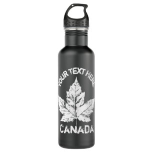 Cooles Kanada Wasserflasche Retro-Ahornleaf Souven Edelstahlflasche
