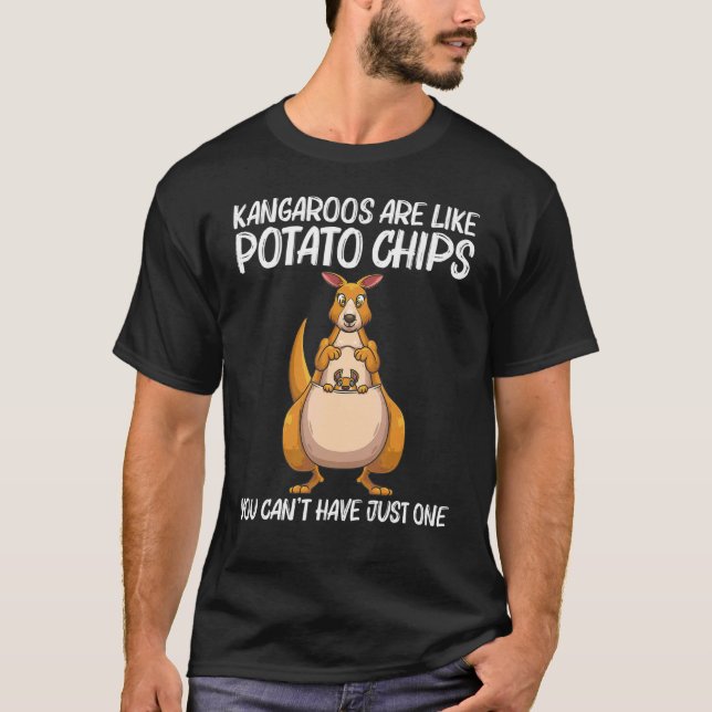 Cooles Kangaroo für Männer Frauen Autralian Kangar T-Shirt (Vorderseite)