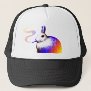 Cooles Kaninchen-T-Shirt Truckerkappe