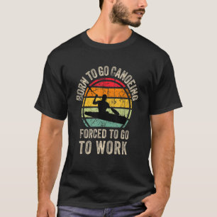 Cooles Kanufahren Kayaking Grafisches Kanufahren P T-Shirt