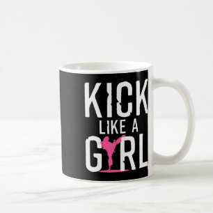 Cooles Karate-Geschenk Kickboxing Kaffeetasse