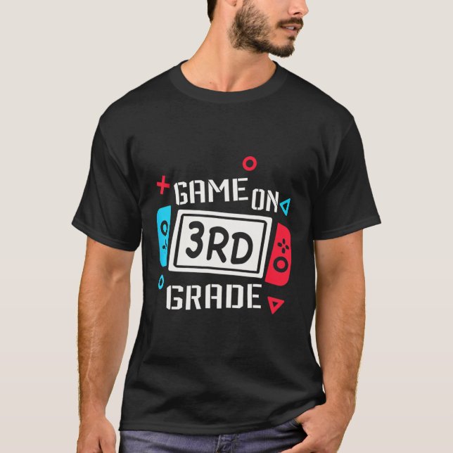 Cooles Kids-Team der dritten Klasse von Sch T-Shirt (Vorderseite)