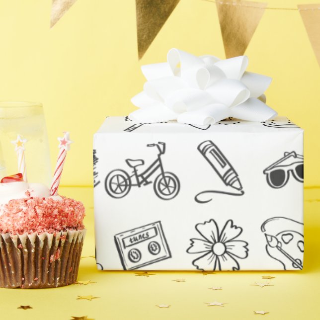 Cooles Kind - Geburtstagskorb Geschenkwrake Geschenkpapier (Geburtstagsparty)