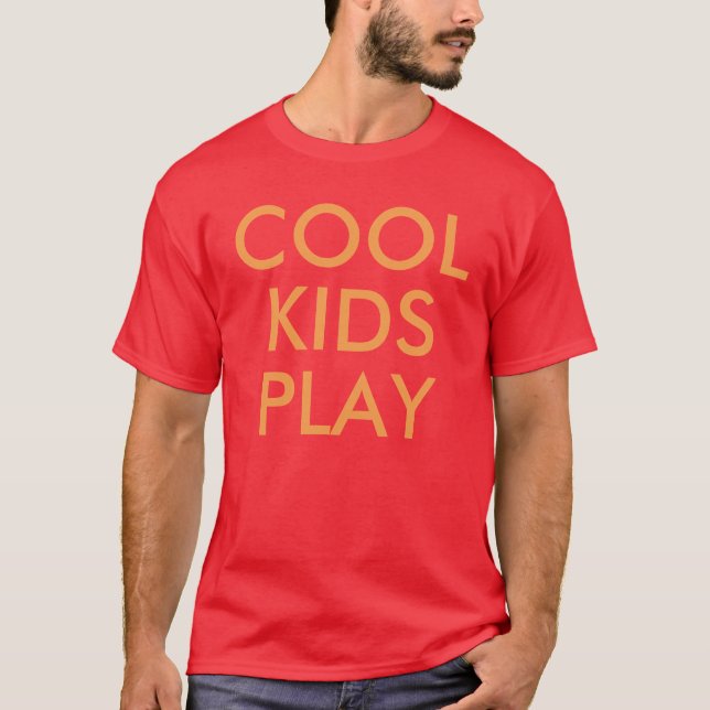 Cooles Kinderspiel | Kids Niedlich Baby T - Shirt (Vorderseite)
