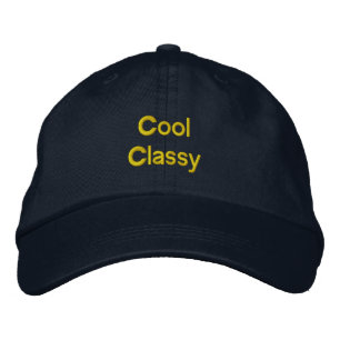 Cooles, klassisch gedrucktes Vertrauen und Charm-H Bestickte Baseballkappe
