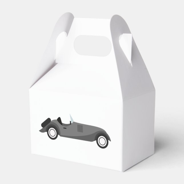 Cooles klassisches Auto Geschenkschachtel (Rückseite)