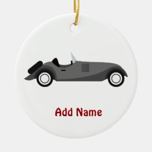 Cooles klassisches Auto Keramik Ornament