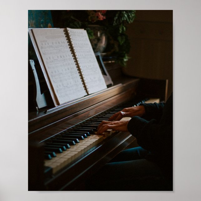 Cooles Klavier Poster (Vorne)
