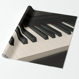 Cooles Klavierdesign Geschenkpapier