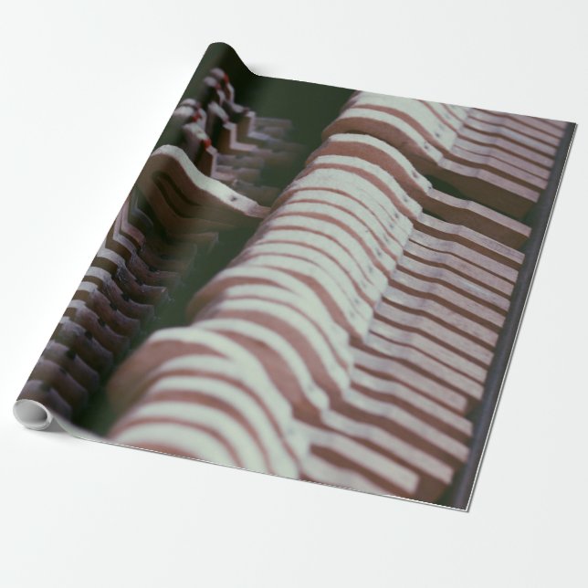 Cooles Klavierwerk Geschenkpapier (Ungerollt)