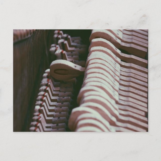 Cooles Klavierwerk Postkarte (Vorderseite)