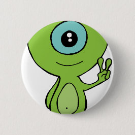 Cooles kleines alien button