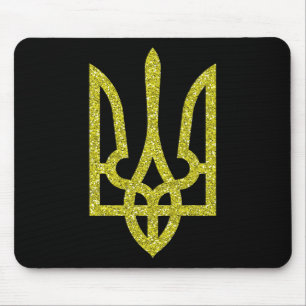 Cooles Kleines Wappen der Ukraine Ukrainische Prin Mousepad