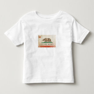 Cooles Kleinkind-T-Shirt beunruhigte Flagge von Kleinkind T-shirt