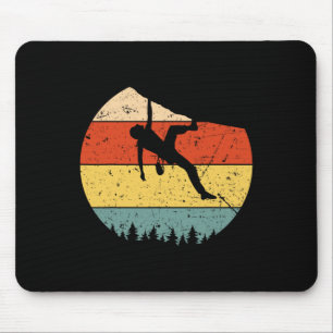 Cooles Klettern für Männer Frauen Bergsteiger Mousepad