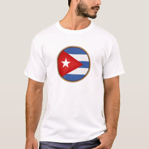 Cooles kubanisches Flaggen-Siegel T-Shirt