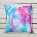 Cooles Künstlerisches Girl Lila Pink Blue Gefärbte Kissen<br><div class="desc">Dieses moderne und coole Design ist perfekt für die Sommermonate. Es zeichnet sich durch ein künstlerisches, trendiges und modernes rosa, blaues und aquamarin grünes Krawatte-Muster auf einem schlichten, weißen Hintergrund aus. Es ist modern, lustig und einzigartig! ***WICHTIGE HINWEIS FÜR DESIGN: Für individuelle Designanfragen, wie z.B. passende Produktanfragen, Farbänderungen, Platzierungsänderungen oder...</div>