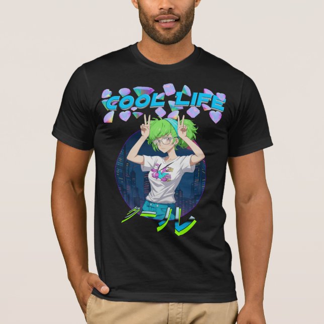 COOLES LEBEN T-Shirt (Vorderseite)