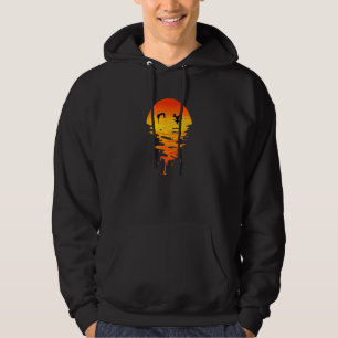 Cooles, lebendiges Frühstück in der Sonne und Sonn Hoodie