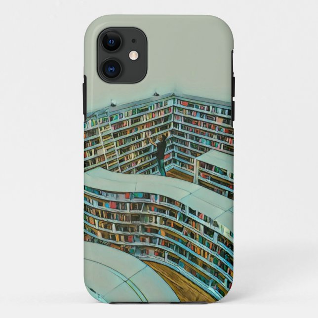 Cooles Lesegerät Case-Mate iPhone Hülle (Rückseite)